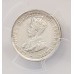 AUSTRALIA 1934/3 . THREEPENCE . VARIETY . OVERDATE . PCGS GRADE XF